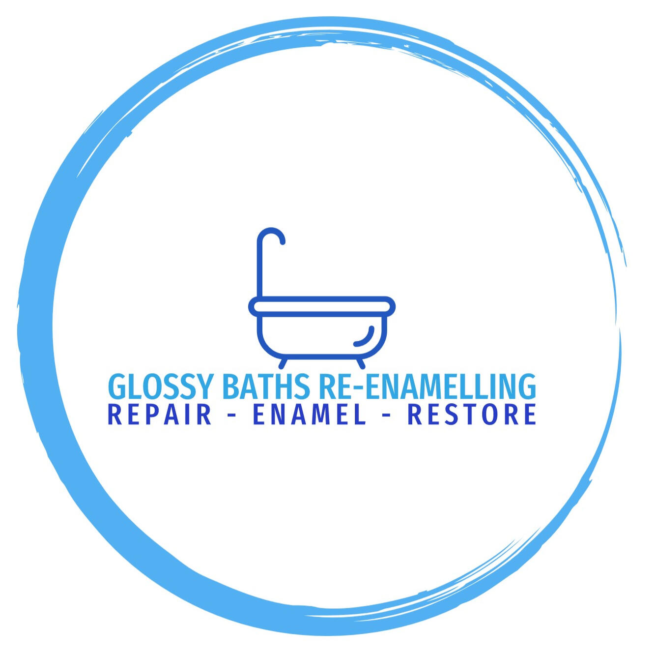 Glossy Baths Re-enamelling logo Glossy Baths Re-enamelling logo - Somerset